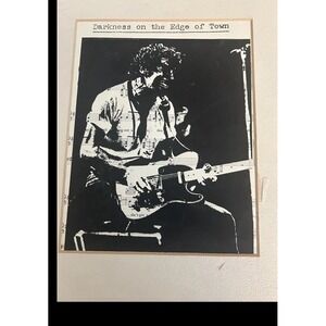 Bruce Springsteen Vintage Mixed Media Photograph